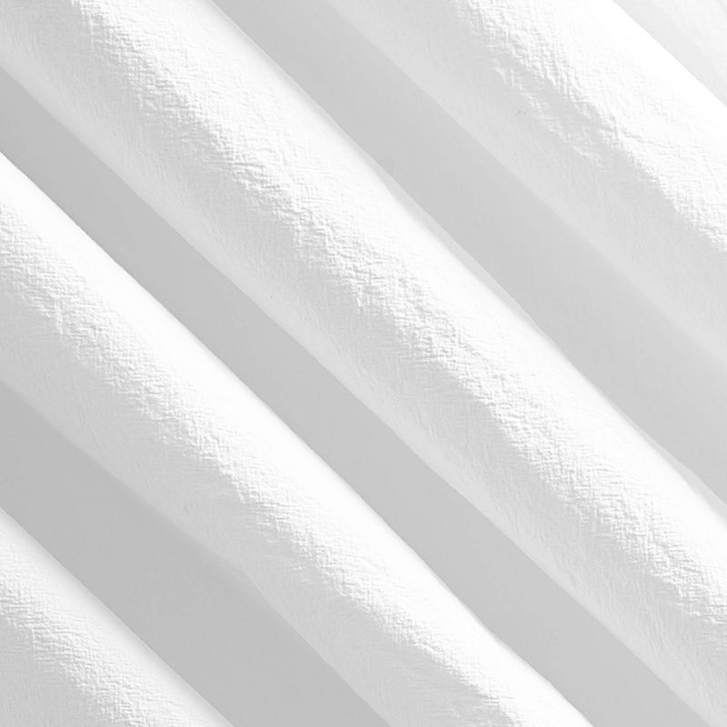 Archaeo Washed Cotton Twist Tab Curtain, 52" x 108", White - Image 3